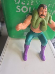 1987 WWF LJN Jake The Snake Roberts Thumb Wrestler Wrestling Figure used wear