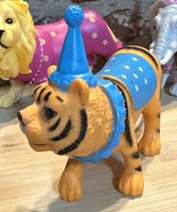 ANKYO Circus Zoo Animals Birthday Party Tiger Elephant Lion Cake Toppers