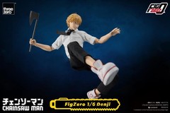 ThreeZero FigZero 1/6 Chainsaw Man Denji Action Figure US SELLER