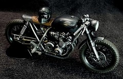 THE DRIFTER MOTORCYCLE & HELMET • THE BATMAN McFARLANE DC MULTIVERSE