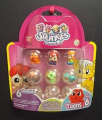 Squinkies Toons Collector Pack 6 Pack – Series 1 to 6 – New/Sealed