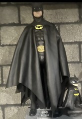 custom batman 1989 keaton leather cape 1:4 Neca For FIGURE