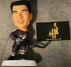 1998 Headliners XL Premier Collection Paul Kariya /15,000 COA Limited Editon