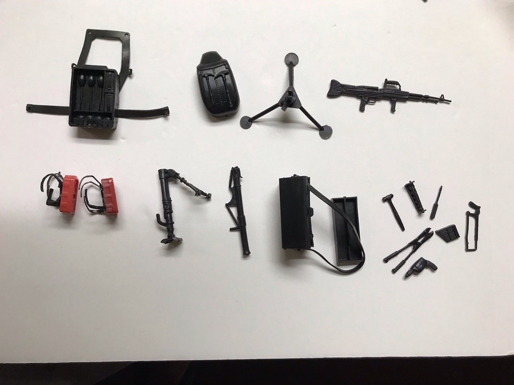 Vintage 1983 A Team Weapon Parts Accessory Lot