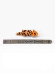 Lot 15 Articulated Tiger Toy Mini 3D Printed Jungle Cat Fidget Desk Pet – 3″