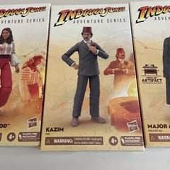 Lot of 4 Indiana Jones Adventure Series 6″ Figures Sallah Kazim Marion Toht NEW