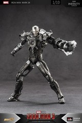 zd toys IRON MAN MARK 34 SOUTHPAW 1/10 action figure iron man 3 MARVEL ship July
