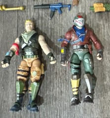 Fortnite Jazwares 4 inch Action Figures Lot of 6 with Accessories