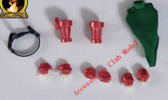 1/12 Custom Green Outfit Set for 6″ Romankey Action Figure Body