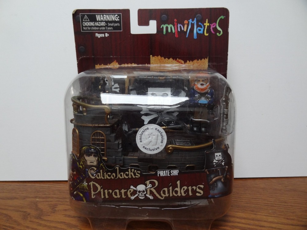 Calico Jack Minimates Pirate Ship (Damaged Packaging)