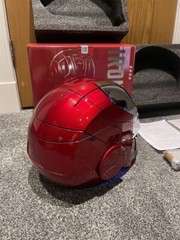 Autoking Iron Man Helmet MK5 1/1 Voice-controlled Mask Transform CosplayProp NEW