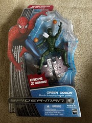 Spider Man 3 Green Goblin Bomb Dropping Battle Glider Action Figure 2007 NIB NEW