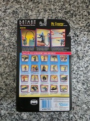Mr. Freeze 1993 BATMAN THE ANIMATED SERIES Kenner NEW MOC Sealed