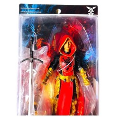 Mythic Legions Faustia Siege at Bjorngar Figure Red Gold Leodysseus FAST SHIP
