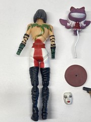 Shocker Toys Kabuki Assassin Figure Broken With Some Accessories Maxx Series
