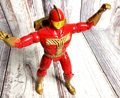Tiger Electronics 1996 Turbo Man 13″ Jingle All the Way Figure W/ Lights & Sound