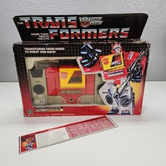 Blaster G1 1985 TRANSFORMERS Vintage Original COMPLETE w BOX