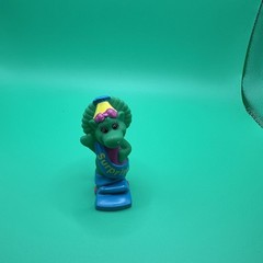 Vintage Barney 2001 Mattel Ink. Figurines Lot 6 Pc