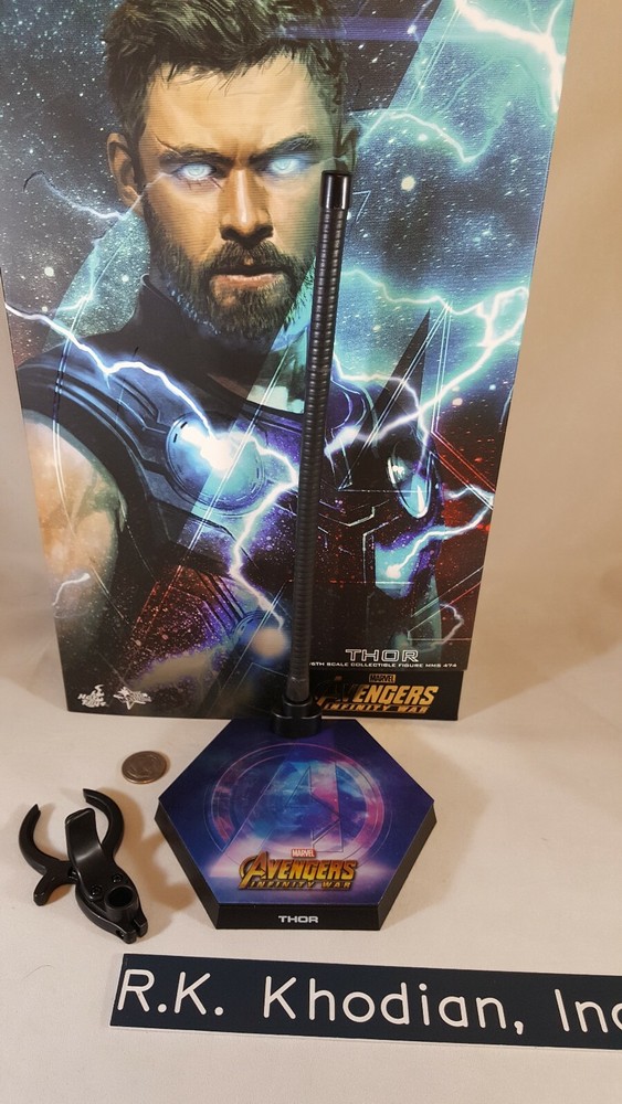 Hot Toys MMS474 Avengers Infinity War Thor 1/6 action figure’s Base stand only!