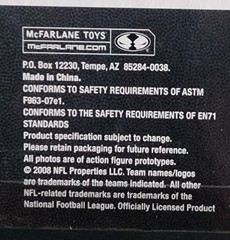 LOOK, JaMarcus Russell, Raiders, 2008 McFarlane, Vintage