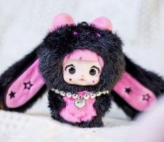Nommi Baby Berry Jump Candy 10cm/3.9In Sweetheart Bunny Plush Action Figure Gift