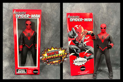Custom 8″ Mego Scale SpiderMan Assassin Peter Parker Action Figure & Display Box