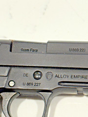 Alloy Empire SIG SAUER P226 Toy Gun 1:2 Mini Collectible Metal Highest Quality B