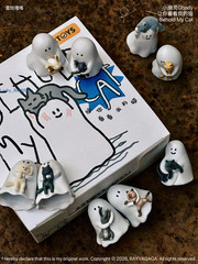 52TOYS Ghody Behold My Cat Series Blind Box Confirmed Figure Doll Gift Ghost HOT