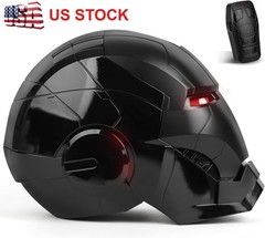 Iron Man 1:1 MK5 Deformable Voice Control Wearable Helmet Matte Black US STOCK