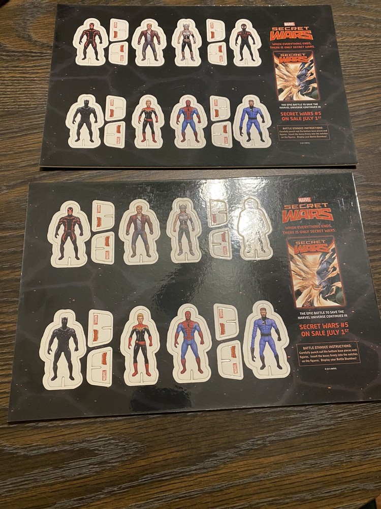 New York Comic Con 2015 – NYCC 2015 – Marvel Secret Wars Standee Sheet