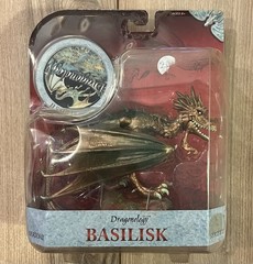 Sababa Dragonology Basilisk Series II Figure w/ Base New Sealed 2006