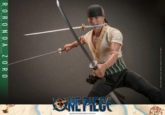 Hot Toys TMS110 Netflix: One Piece Roronoa Zoro 1/6 Scale 12″ Figure Open Box