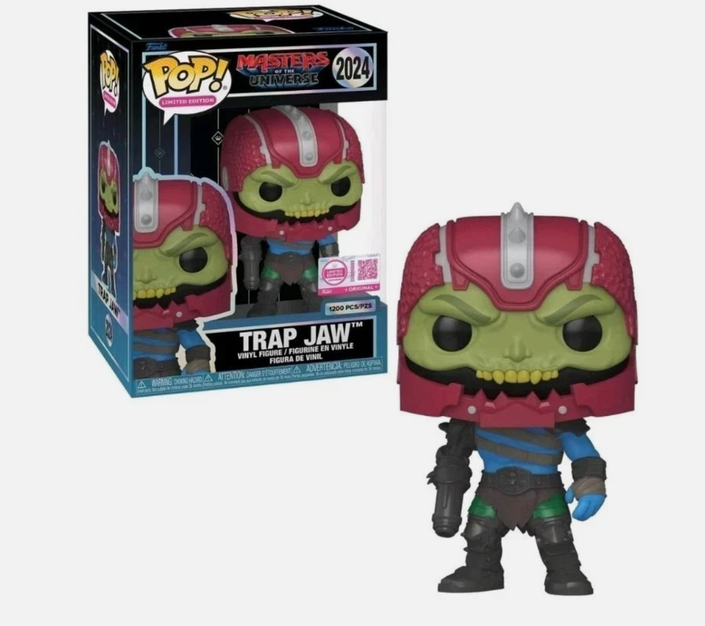 Funko Pop! 2024 Masters of the Universe Trap Jaw Legendary Limited Presale USA