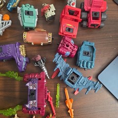 Battle Builders Toy Biz 1996 Building System Pieces And Figures Lot 90s Retro