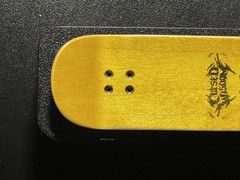 NEW 34mm Handmade Maple Fingerboard Deck– 100% Handcrafted in California