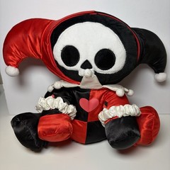 Skelanimals DC Super Heroes Harley Quinn Marcy 7” Plush NWT SDCC! LE #1 Of 1000