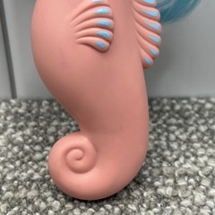 My Little Pony G1 Sea Pony Wavedancer 1983 Pink W Blue Hair Rare HG8