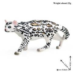 Ocelot Leopardus Pardalis Animal Toy PVC Action Figure Doll Kids Toys Party Gift