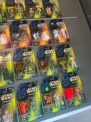 1990’s Kenner Star Wars The Power of the Force 3.75 Action Figure Lot Of 38 Toys