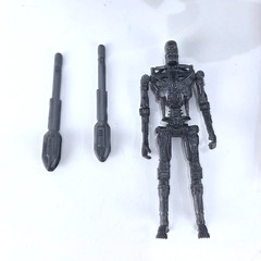 2009 Terminator Salvation Hunter Killer Vehicle w T-700 Figure Complete Missiles