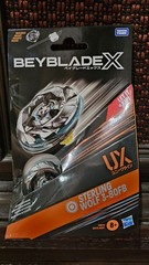 Bevblade X Sterling Wolf 3-80FB Official Hasbro – Factory Sealed (Silver Wolf)