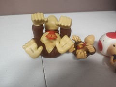 Lot Of 4 Super Mario Donkey Kong Nintendo Video Games Action Figures