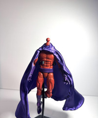 Custom Handmade Purple Wired cape For Marvel Legends Magneto 6” Figure 1/12