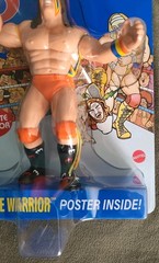 TARGET WWE WWF LJN BLUE CARD ULTIMATE WARRIOR ACTION FIGURE NEW