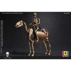 HIPLAY 101TOYS Skeleton Movable Horse Series Three Person Set 1/12 Action Figure
