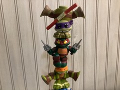 Lot of 5 Teenage Mutant Ninja Turtles Stackable Mystery Figures 2016 TMNT