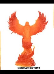 MARVEL LEGENDS FIREBIRD FIRE FLAMING STAND BASE EFFECT ONLY CUSTOM FODDER