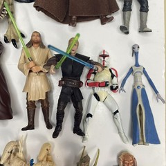 Hasbro Star Wars Attack Of The Clone Wars Lot of 23 Action Figures & Accessories
