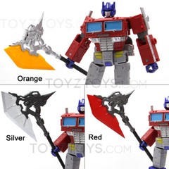 Orange translucent Axe for Siege / SS Series/ Voyager Deluxe TF OP Prime