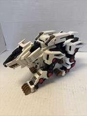 VINTAGE 2002 HASBRO TOMY ZOIDS ELECTRONIC LIGER ZERO FIGURE ROBOT LION TIGER